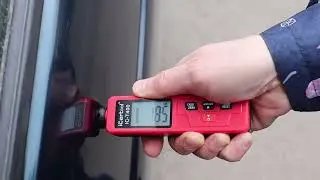 Измерение толщины лако-красочного покрытия при помощи прибора iCarTool IC-T400.