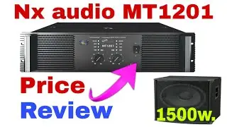 Nx audio mt1201 Review with price / MT1201 Price / इसमें कितना Bass चलेगा / 5000watt amplifier Price