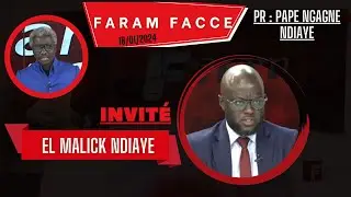 🚨TFM LIVE : Faram Facce du 17 Janvier 2023 - Pr : Pape Ngagne Ndiaye - Invité : El Malick Ndiaye
