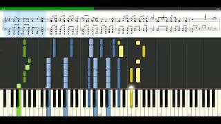 Bon Jovi - Have a nice day [Piano Tutorial] Synthesia