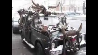 Лада Нива Бабы Яги. Сказочный тюнинг.