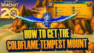 How to get the Coldflame Tempest Mount - World of Warcraft: The War Within
