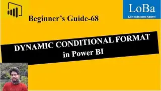 Power BI Dynamic Conditional Formatting with help of Switch function| Color code in pbi