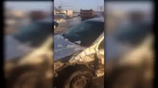 ДТП на Новоажимова, Ижевск. 19.12.16