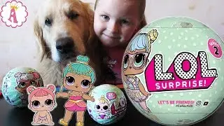 L.O.L. Surprise Dolls Series 2 and Lil Sisters Toy Reviews Baby Doll Surprises for Kids
