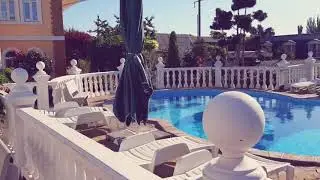 Отдых в пансионате "Санта Мария" в Урзуфе на Азовском Море,  к морю 200 м, 2 бассейна, от125 грн/чел