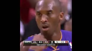 Kobe Fakes The 💩 Outta Wade, Then Does The Same To LeBron 🐐 #shorts  #nba  #lakers