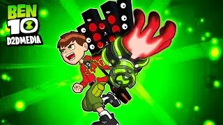 Titan Speaker Man vs 100 Skibidi Toilet #4: Ben 10 Skibidi Toilet #34 Transformation Animation