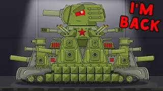 The Steel Soviet Monster KV-44 is Back - Cartoons about tanks
