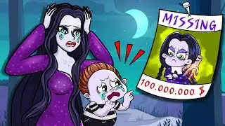 $100.000.000 to whoever finds Wednesday - Morticia Addams' mother's search | The Addams family