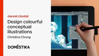 Conceptual illustrations using color and symbolism - A course by Christina Chung | Domestika English