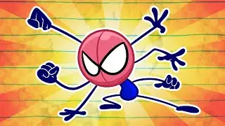 "Radioactive Ga Ga" With Great Power Comes GREATER Radioactvity | Pencilmation Cartoons!
