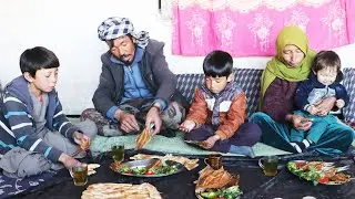 Daily routine village life in Afghanistan 