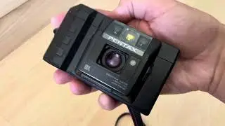 Pentax PC-333 AF retro old photo camera 35mm filmroll japan photoshoot compact device test