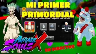 🔴ANIME SOUL X MI PRIMER PRIMORDIAL✨⚔️ #afs  #roblox #anime #play