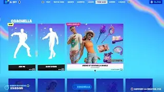 Fortnite Coachella Fortnite Item Shop! [April 13th, 2023]