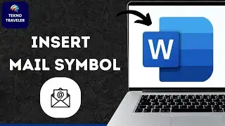 How to Insert All Mail Symbol in Word