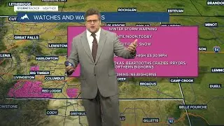 Q2 Billings Area Weather: Rain and snow ending; Weekend will be beautiful