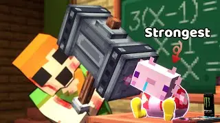 What if the Axolotl was the strongest 2🤣 &【Parotter's best funny Minecraft compilation】