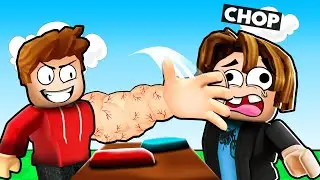 ROBLOX CHOP GOT SLAPPED LIKE A MONSTER BY FROSTY