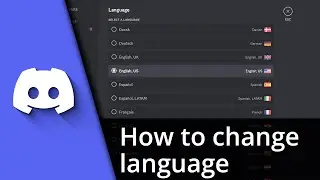 How to change language on Discord | Discord change language ✅ Tutorial