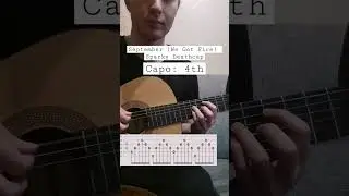 September (We Got Fire) - Sparky Deathcap, tab on guitar ♥️