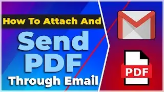 How to Attach and Send PDF Through Email❗(2024) (Tutorial)✅