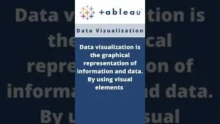 What Is Data Visualization?  | visual analytics | data visualization tool #tableau #shorts #ytshorts