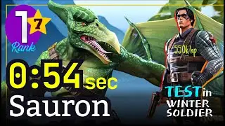 7* Rank-1 Sauron 54 sec No Boost | Test in ROL 