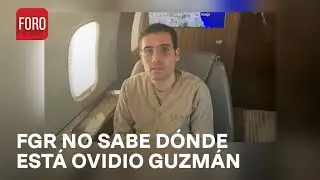 FGR desconoce estatus legal de Ovidio Guzmán tras arresto de 'El Mayo' Zambada - Noticias MX