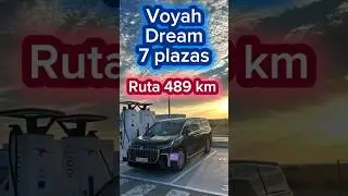 Ruta 490 km por #Burgos con #VoyahDream para 7 adultos #TestDrive