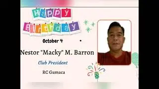 Happy Birthday, October Babies! :)