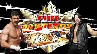Fire Pro Wrestling World Eddie Guerrero vs Aj Styles Landmind Deathmatch Championship Match