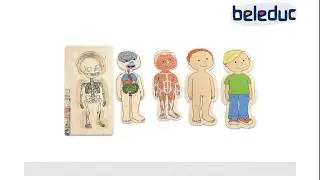Beleduc Multilayer Puzzles - Your Bodies - Little Boy