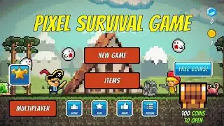 ОБЗОР ИГРЫ Pixel Survival Game