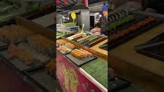 НОЧНОЙ РЫНОК ДЖОМТЬЕНА / Jomtien night market / Путешествия кулинария еда / Паттайя Таиланд 