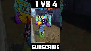 1VS4🤯🔥 Jod Or Wot 😗 Against Pro Squad Members 