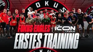 FOKUS EAGLES 1. TRAINING!🦅⚽️ PROBE TRAINING FÜR DIE ICON LEAGUE👀🏆
