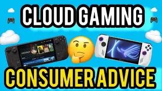 Rog Ally vs Steam Deck OLED! Cloud Gaming Consumer Advice ☁️🎮