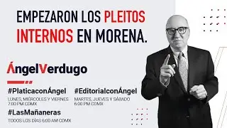 Empezaron los pleitos internos en MORENA. 21/10/4