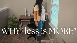 Why LESS is MORE | Minimalism 🤎