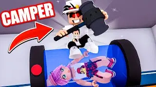 RETO de LA BESTIA CAMPERA!! NO SE MUEVEEEEEEE - HELP!! Flee the Facility Roblox