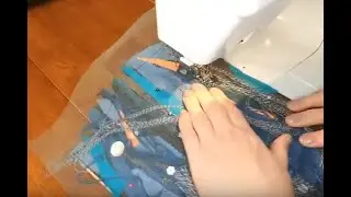 Заготовка для сумочки крутым методом