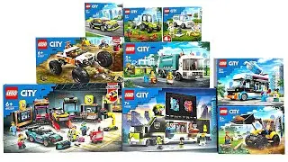 ALL LEGO City Great Vehicles 2023 Sets 2022 Compilation/Collection Speed Build