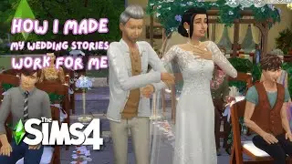 I tried to give my sims the best wedding using My Wedding Stories // The Sims 4