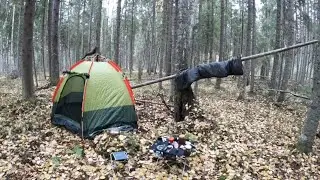 ПОХОД С НОЧЁВКОЙ В КАРЕЛИИ / КОНЕЦ ОКТЯБРЯ !