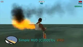 GTA Script Tests - Simple HUD (SA)