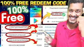 How to get free google play redeem code for play store