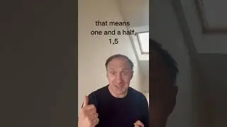 ПОЛТОРА/-Ы = 1,5 Вы знали это слово? 