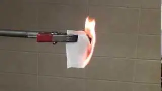 Combustion of single sheet of cellulose - virtual laboratory